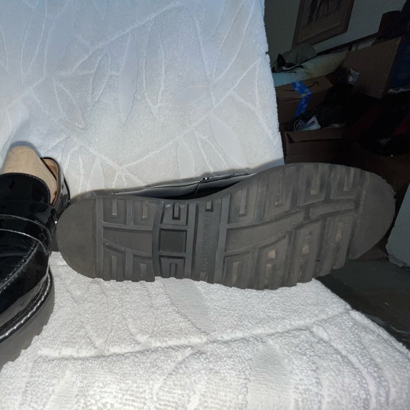 Franco Sarto “Cassandra” Black Patent Leather loafers. size 7 - Picture 6 of 6